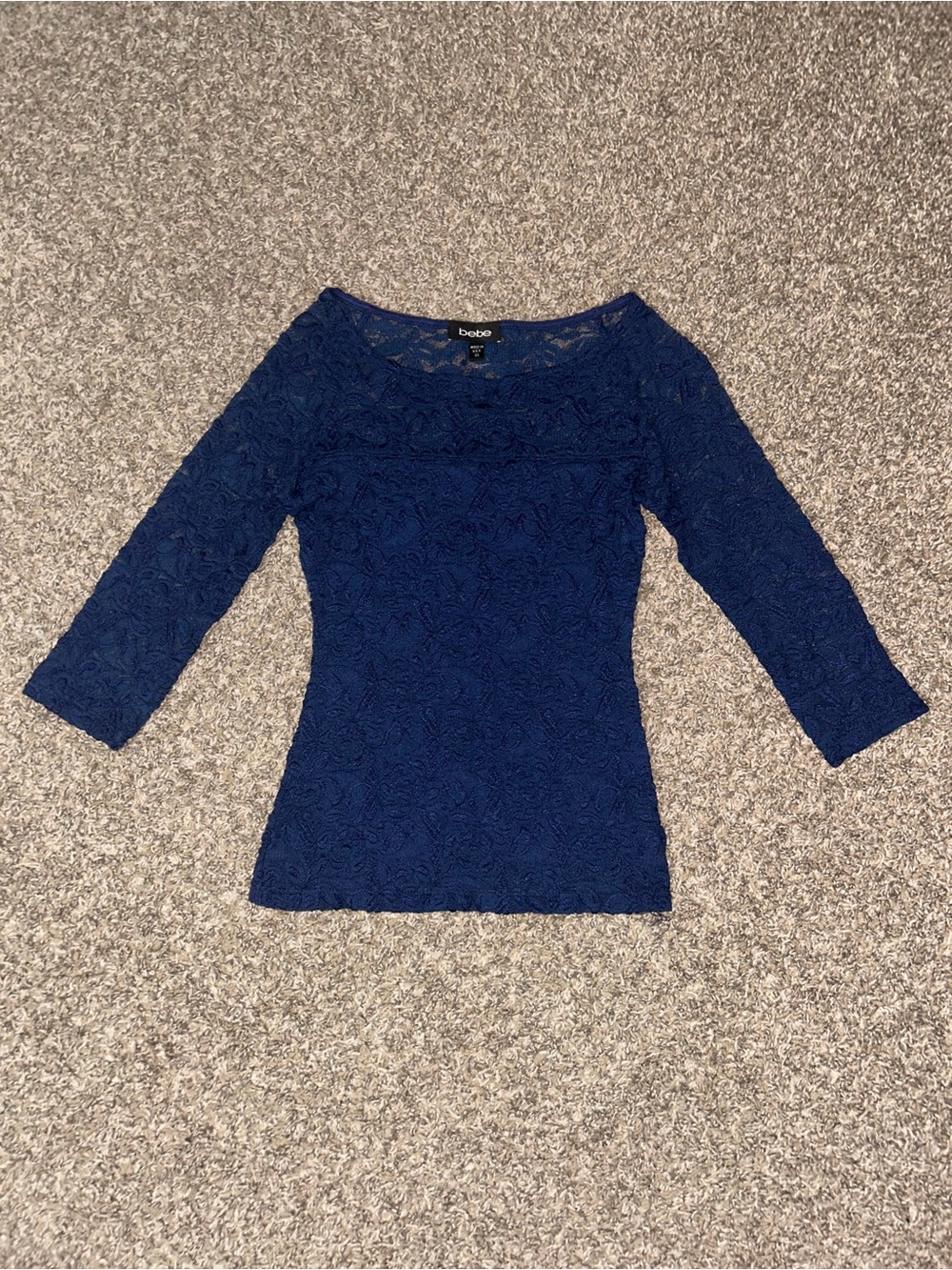 Bebe Lace Top size XS